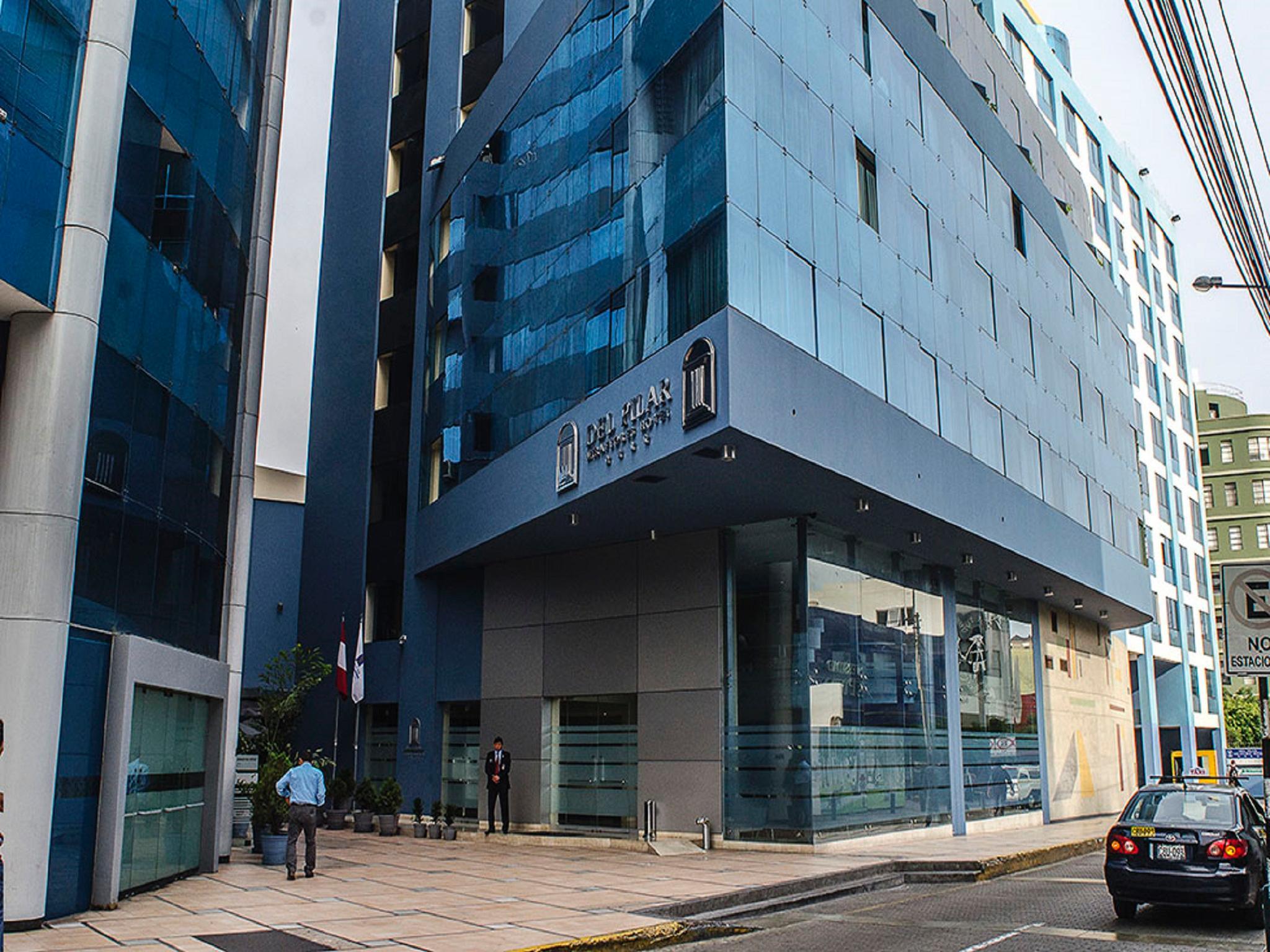 Del Pilar Miraflores Hotel ليما المظهر الخارجي الصورة