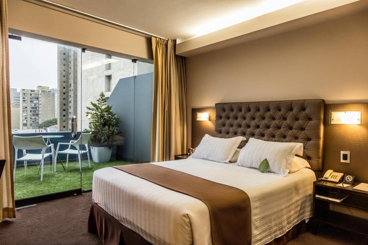 Del Pilar Miraflores Hotel ليما المظهر الخارجي الصورة